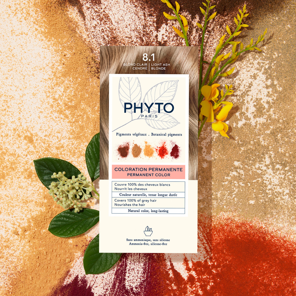 Tinte Phyto Phytocolor 8.1 Rubio Cendre Claro 50ml