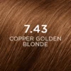 7 43 copper golden blonde