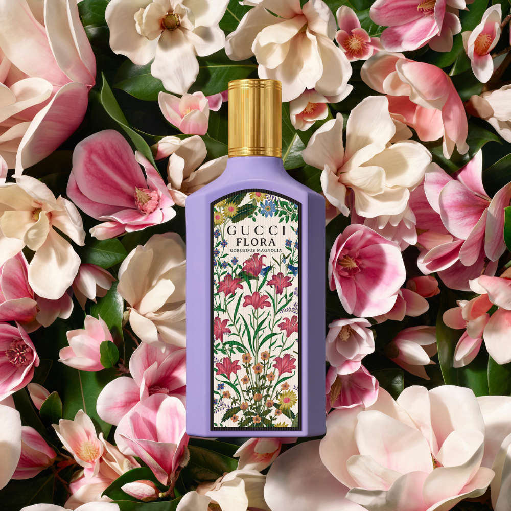 Perfume Gucci Flora Gorgeous Magnolia Eau de Parfum 50ml Mujer