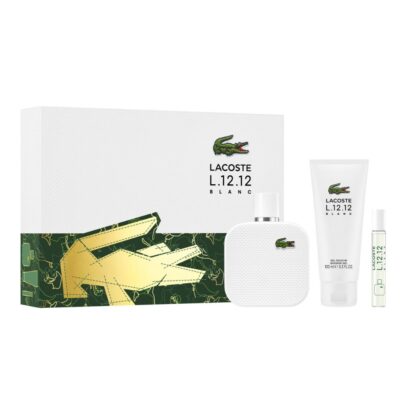 Set Lacoste Para Hombre L.12.12 Blanc
