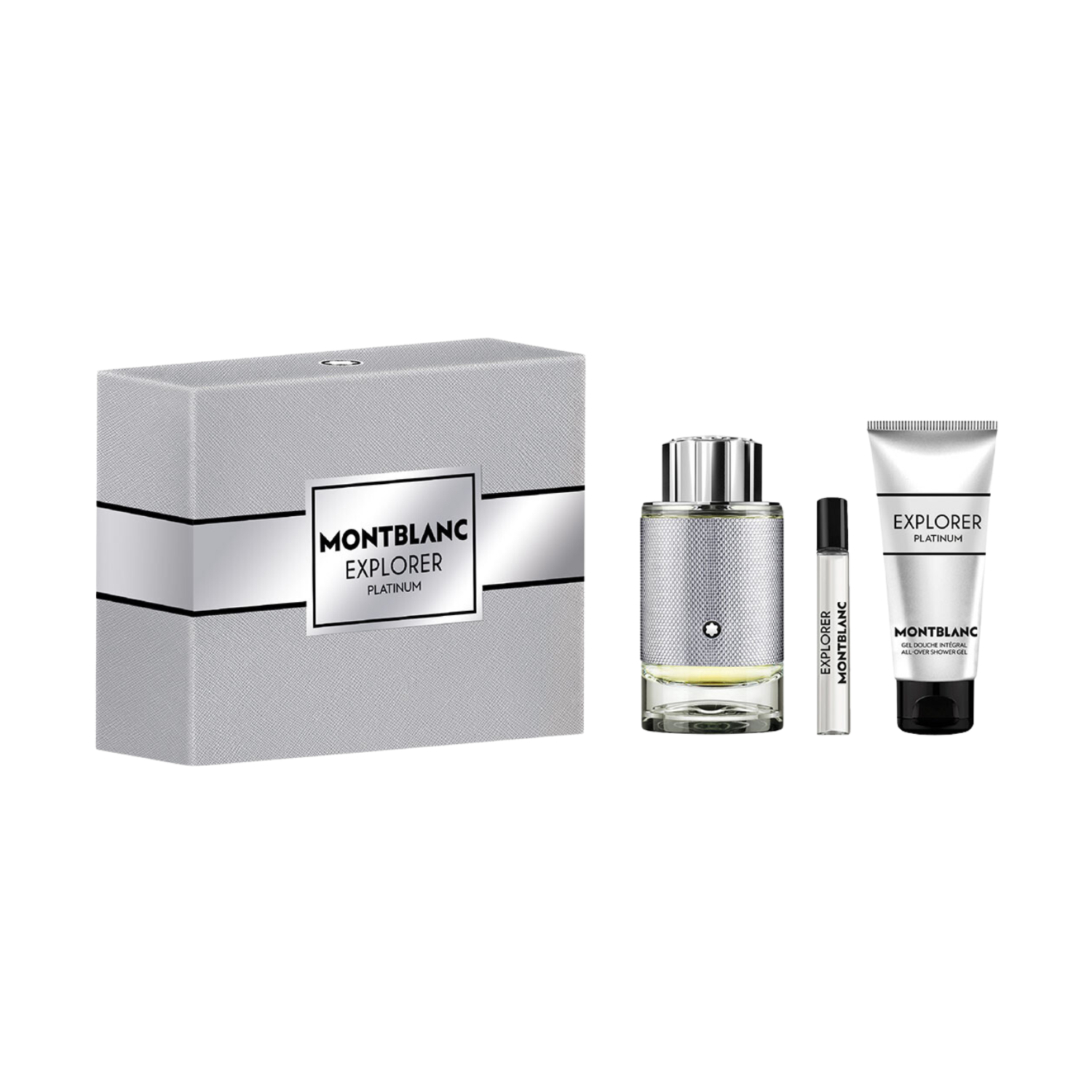 Set Montblanc Explorer Platinum EDP 100ml + Mini 7,5ml + Gel de Ducha 100ml