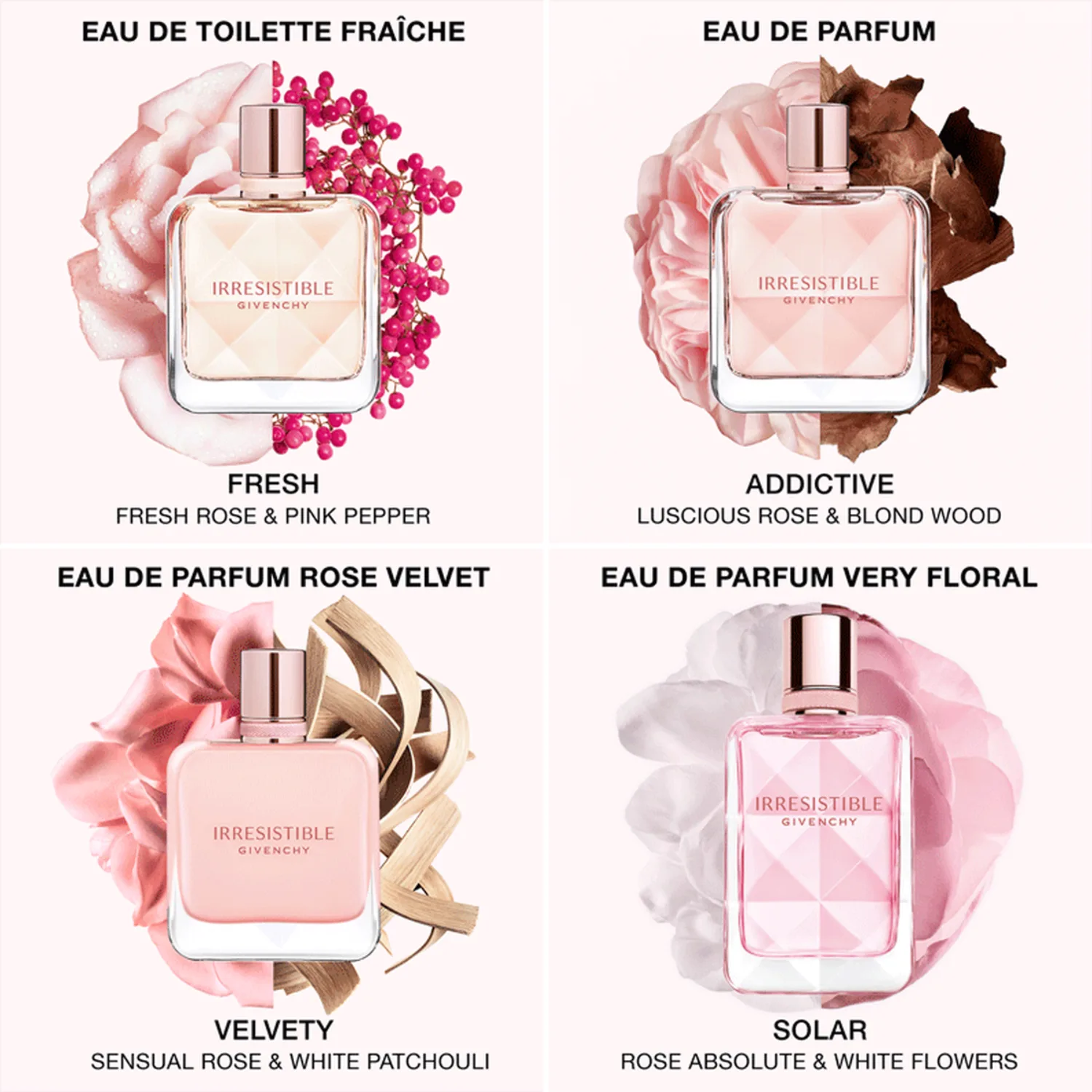 Perfume Givenchy Irresistible Rose Velvet Eau de Parfum 50Ml Mujer