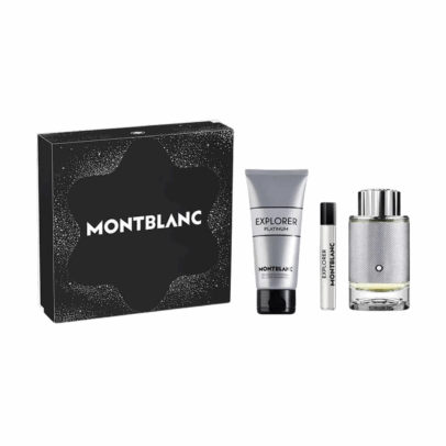 Set Montblanc Explorer Platinum EDP 100ml + Mini 7,5ml + Gel de Ducha 100ml