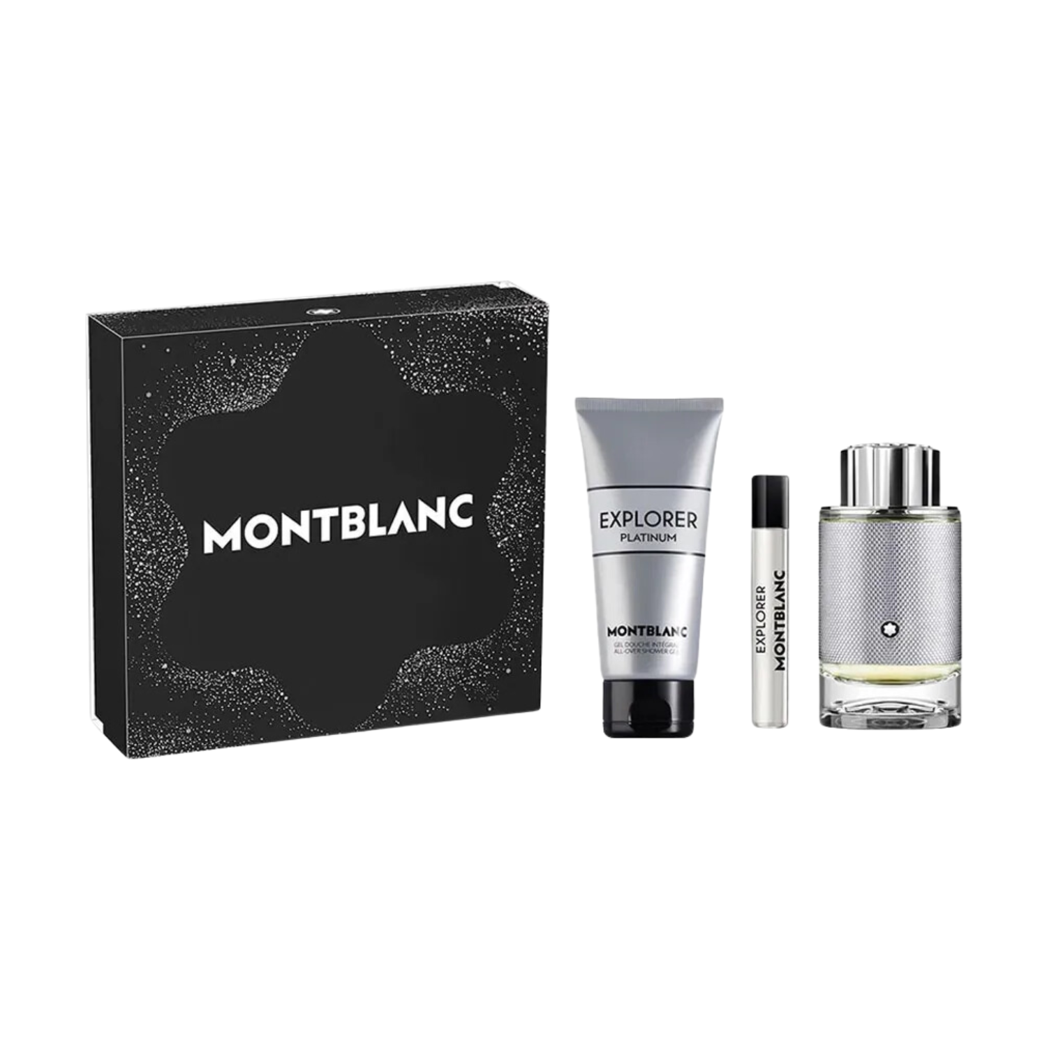 Set Montblanc Explorer Platinum EDP 100ml + Mini 7,5ml + Gel de Ducha 100ml
