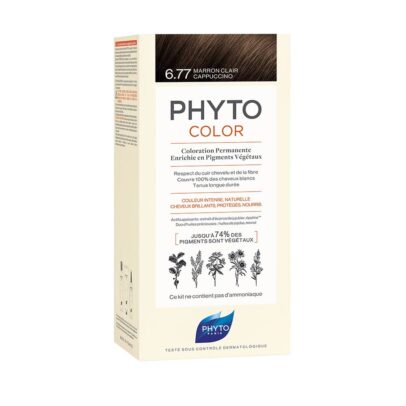 Tinte Phyto Phytocolor 6.77 Light Brown Cappucino 50ml