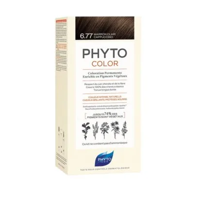 Tinte Phyto Phytocolor 6.77 Light Brown Cappucino 50ml
