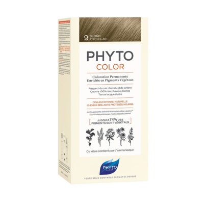 Tinte Phyto Phytocolor 9 Very Light Blonde 50ml