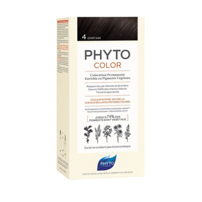 Tinte Phyto Phytocolor 4 Brown 50ml