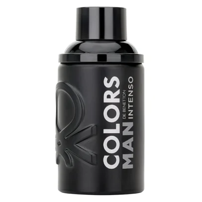 Perfume Benetton Colors Black Man Intenso EDP 100ml Hombre