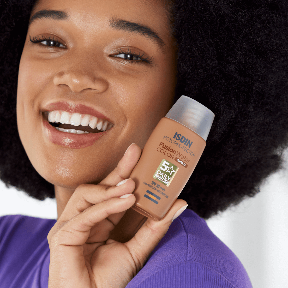 Fotoprotector ISDIN Fusion Water Color Bronze SPF 50 50ml