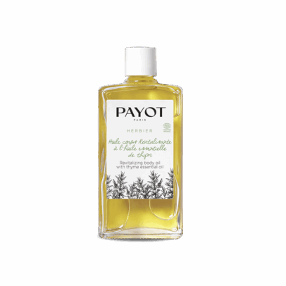 Aceite hidratante corporal Payot Huile corps revitalisante à l'huile essentielle de thym 95ml