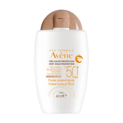 Bloqueador Solar Avène Fluido Mineral Color SPF 50 40ml