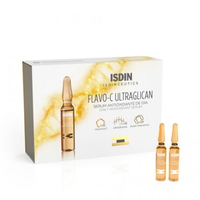 Sérum ISDIN Isdinceutics Flavo-C Ultraglican 10 Ampolletas 2ml