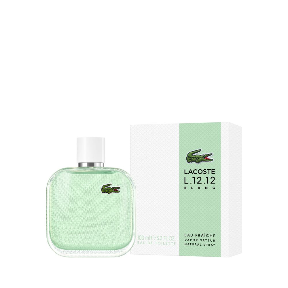 Perfume Lacoste L.12.12 Blanc Eau Fraiche Eau de Toilette 100ml hombre