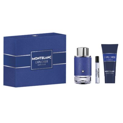MNB TRIPACK ULTRA BLUE SET(100 ML EDP+7ML EDP+100ML SG) S2