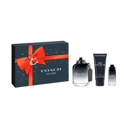 Set Perfume Hombre Coach EDT100+SG100+EDT15 S2 25