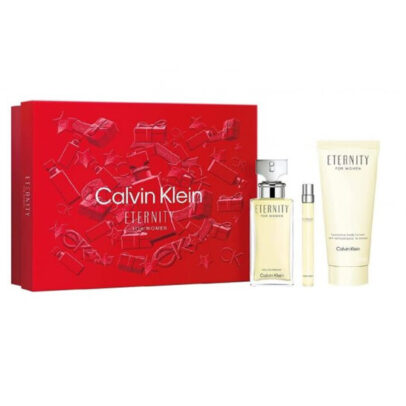SET SP25 CK ETERNITY WOMEN EDP100 BL100 TS10