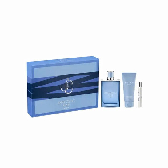 jimmy choo mens man aqua gift set fragrances 3386460146128