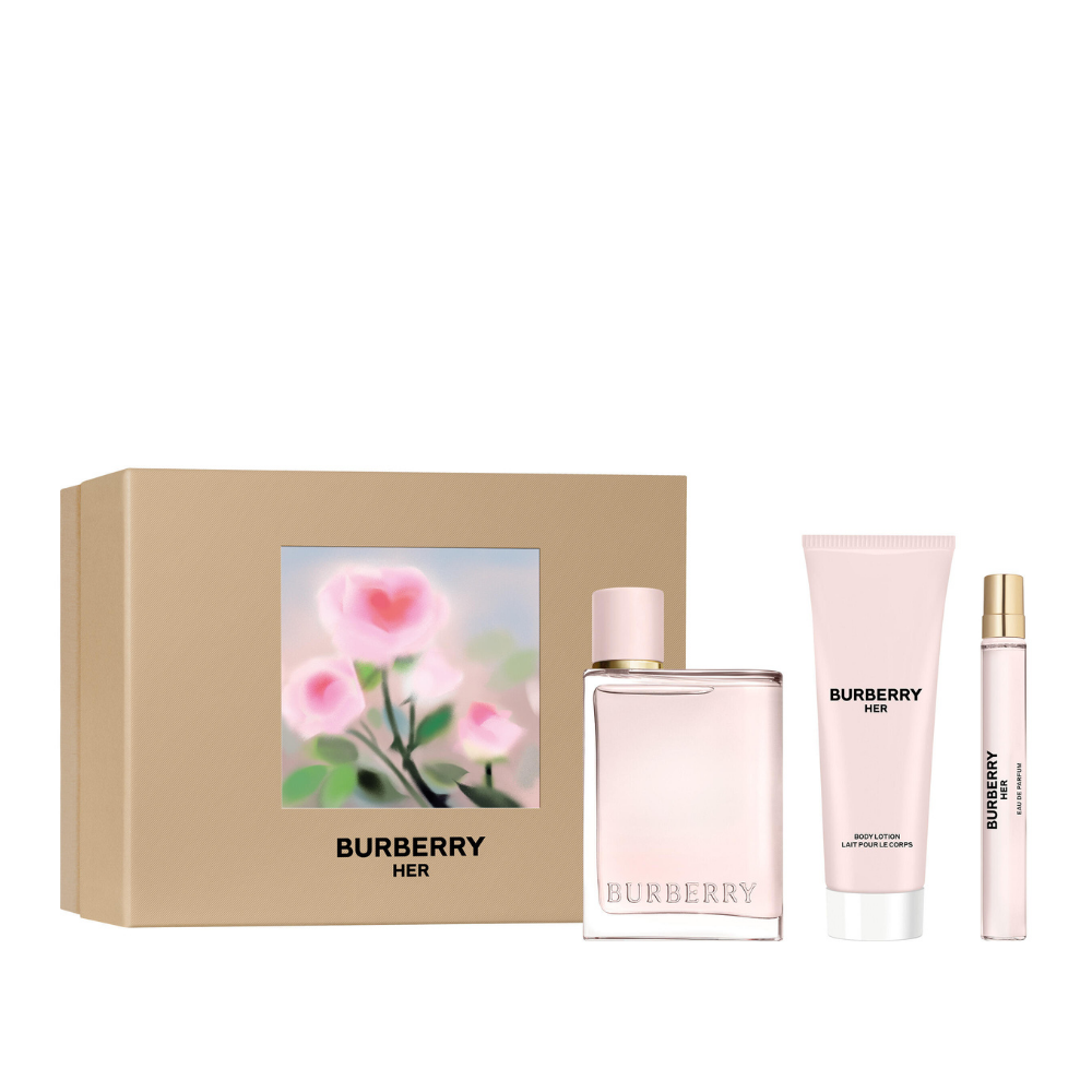 Perfume Set Mujer Burberry Her Eau de Parfum 3pcs