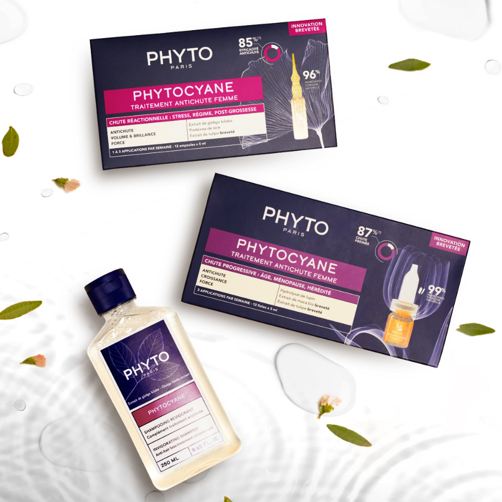 Shampoo Shampoo Anticaída Mujer 100ml Phytocyane Travel Size